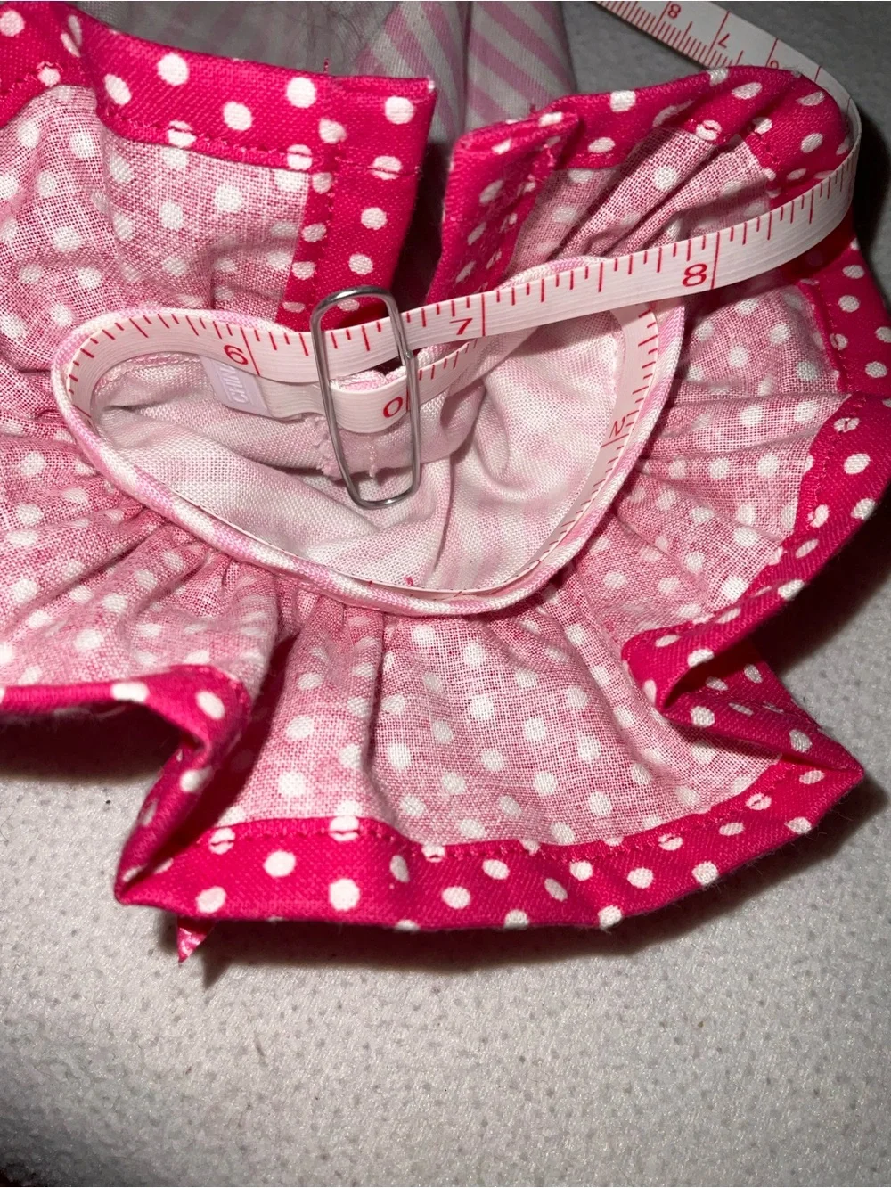 Gorgeous Boutique Custom Made Bella Pink Breast Cancer Dog Jumpsuit